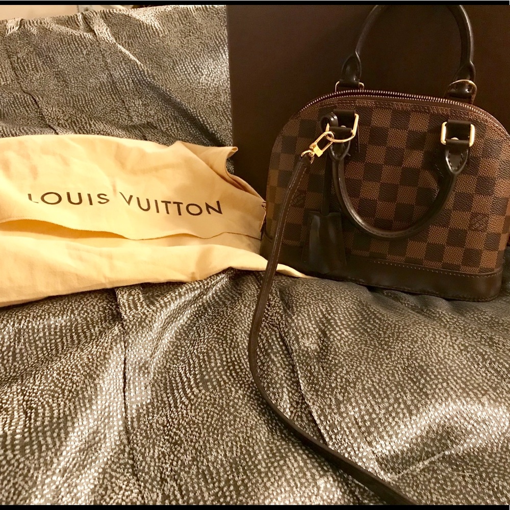 Louis Vuitton Damier Ebene Alma BB